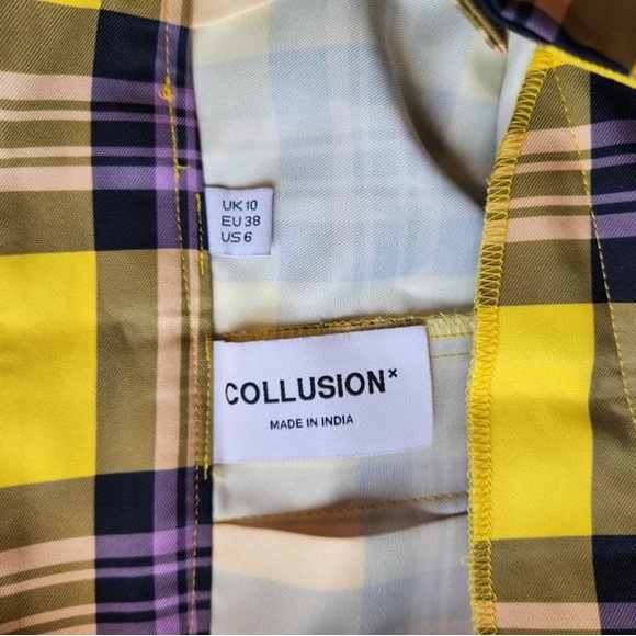 Clueless-esque assymetrical skirt. New never worn. - Picture 3 of 3